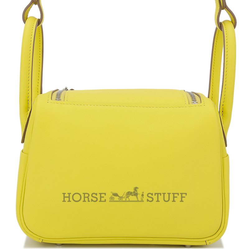 Hermès Lindy Mini Lime Swift PHW