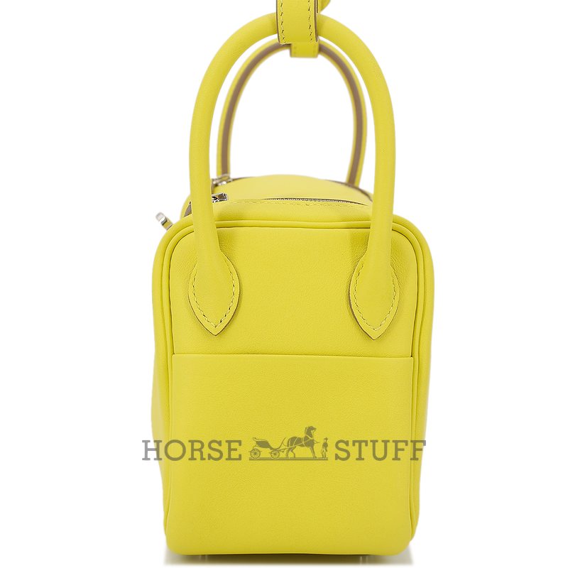 Hermès Lindy Mini Lime Swift PHW