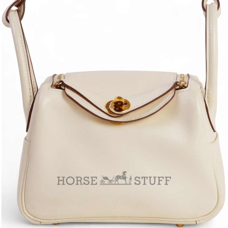 Hermès Lindy Mini Nata Swift GHW