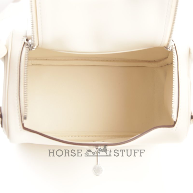 Hermès Lindy Mini Nata Swift PHW
