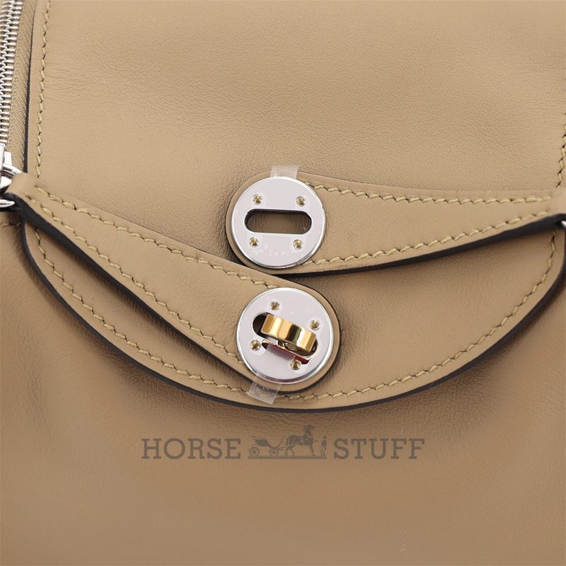 Hermès Lindy Mini Poussiere Swift Electrum