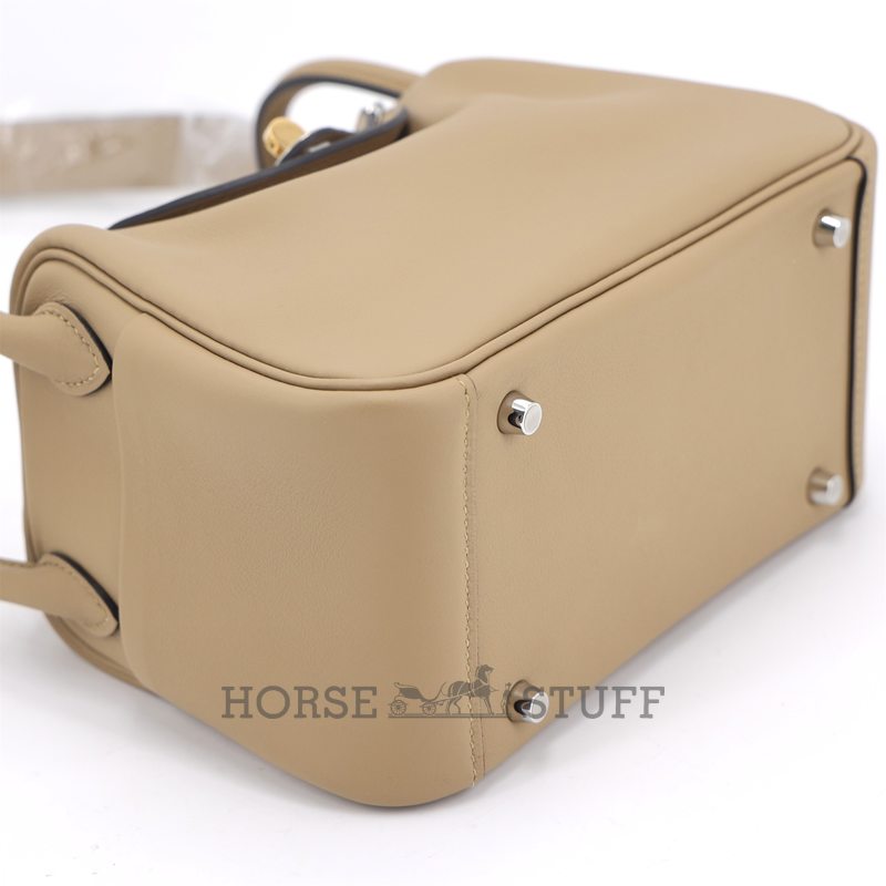 Hermès Lindy Mini Poussiere Swift Electrum