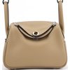 Hermès Lindy Mini Poussiere Swift Electrum