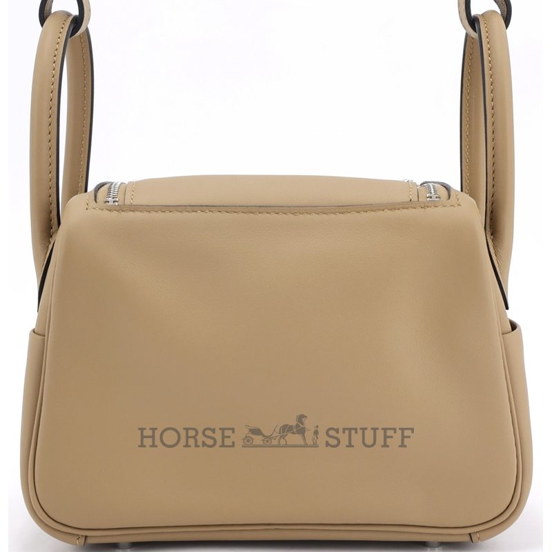 Hermès Lindy Mini Poussiere Swift Electrum