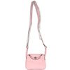 Hermès Lindy Mini Rose Sakura Swift PHW