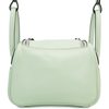 Hermès Lindy Mini Vert Fizz Swift PHW