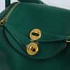 Hermès Lindy Mini Vert Moyen Swift GHW