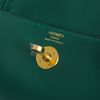 Hermès Lindy Mini Vert Moyen Swift GHW