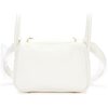 Hermès Lindy Mini White Swift GHW