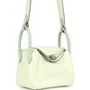 Hermès Lindy Mini Touch Vert Fizz Swift / Matte Crocodile Alligator PHW