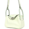 Hermès Lindy Mini Touch Vert Fizz Swift / Matte Crocodile Alligator PHW