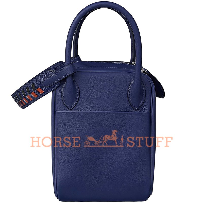 Hermès Lindy 30 Blue Encre Epsom PHW