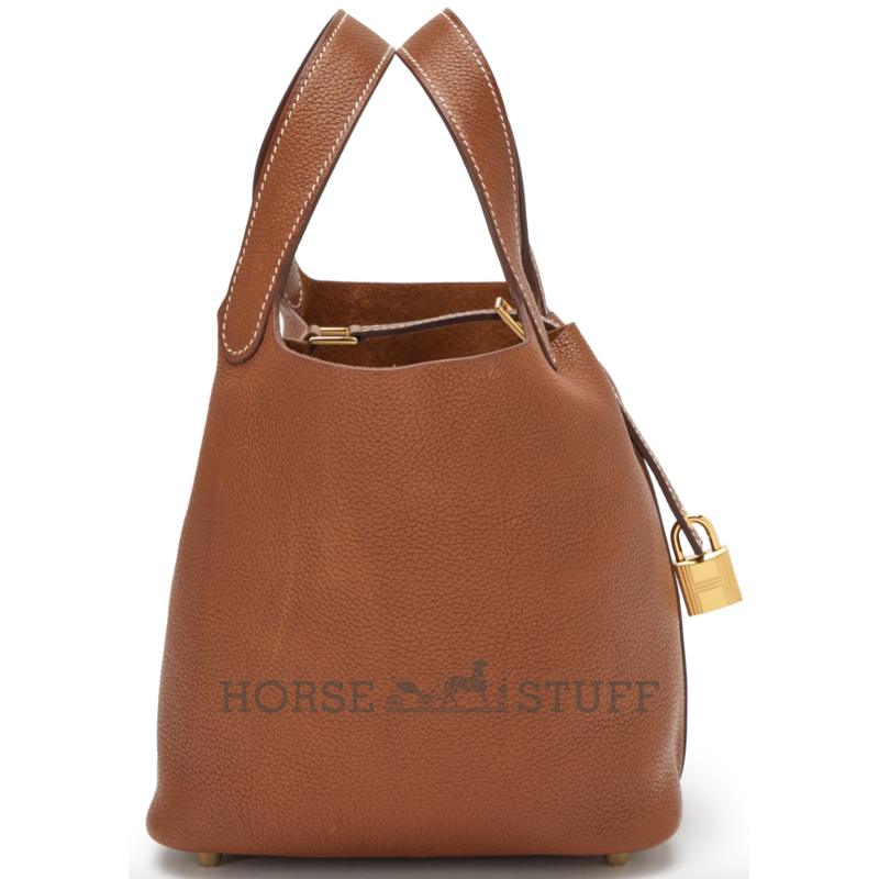 Hermès Picotin Lock 18 Gold Barenia Faubourg GHW