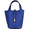 Hermès Picotin Lock 18 Blue Royal Clemence GHW
