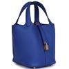 Hermès Picotin Lock 18 Blue Royal Clemence GHW