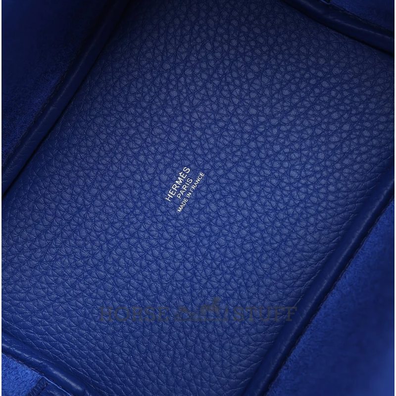 Hermès Picotin Lock 18 Blue Royal Clemence PHW