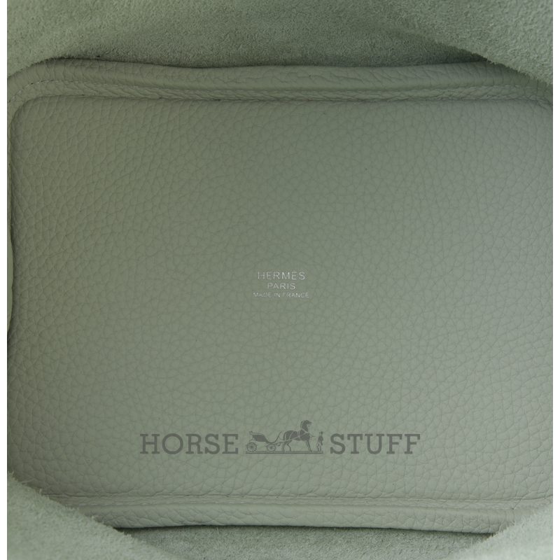 Hermès Picotin Lock 18 Gris Neve Clemence PHW