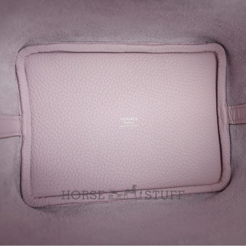 Hermès Picotin Lock 18 Mauve Pale Clemence PHW