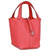 Hermès Picotin Lock 18 Rose Texas Clemence PHW