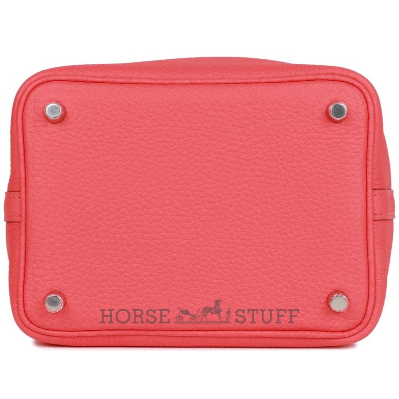 Hermès Picotin Lock 18 Rose Texas Clemence PHW