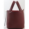 Hermès Picotin Lock 18 Rouge Sellier Clemence GHW