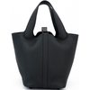 Hermès Picotin Lock 18 Limited Edition "So Black" Black Clemence PVD ( Black Hardware )