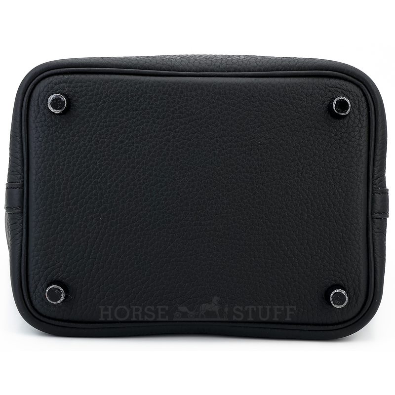 Hermès Picotin Lock 18 Limited Edition "So Black" Black Clemence PVD ( Black Hardware )