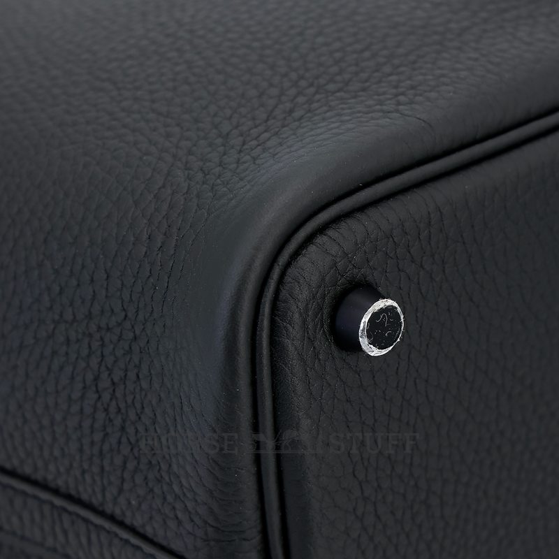 Hermès Picotin Lock 18 Limited Edition "So Black" Black Clemence PVD ( Black Hardware )