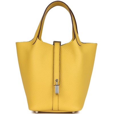 Hermès Picotin Lock 18 Sun Clemence PHW