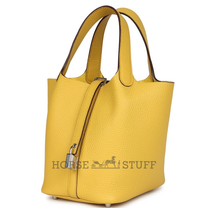 Hermès Picotin Lock 18 Sun Clemence PHW