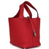 Hermès Picotin Lock 18 Vermillion Clemence PHW