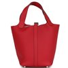 Hermès Picotin Lock 18 Vermillion Clemence PHW