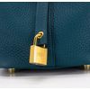 Hermès Picotin Lock 18 Vert Bosphore Clemence GHW