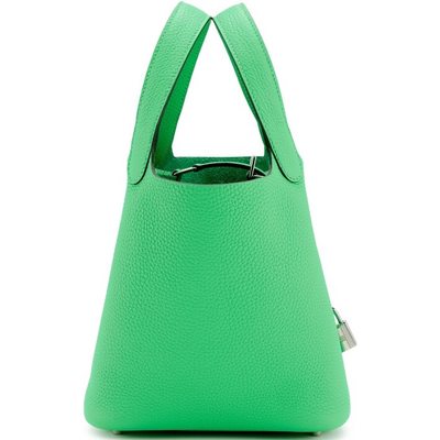 Hermès Picotin Lock 18 Vert Comics Clemence PHW