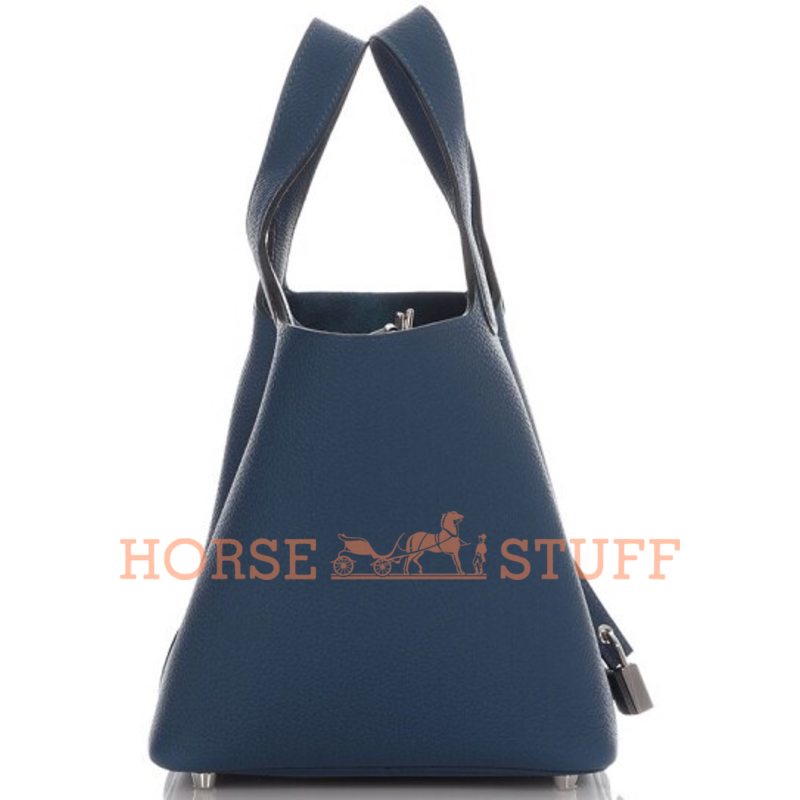 Hermès Picotin Lock 18 Deep Blue Maurice PHW