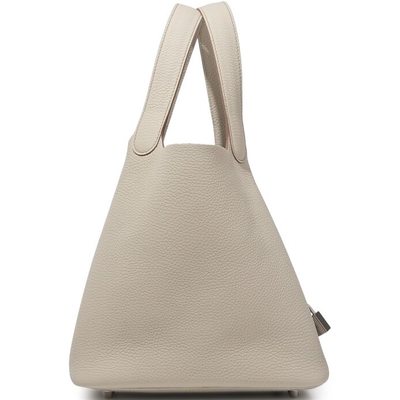 Hermès Picotin Lock 22 Beton Clemence PHW