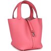 Hermès Picotin Lock 22 Rose Azalee Clemence PHW