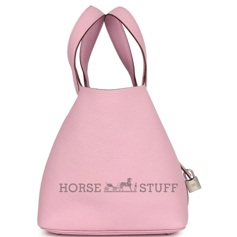 Hermès Picotin Lock 22 Rose Sakura Clemence PHW