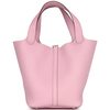 Hermès Picotin Lock 22 Rose Sakura Clemence PHW