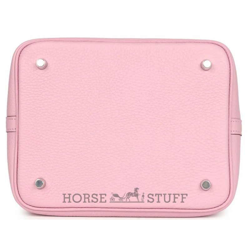 Hermès Picotin Lock 22 Rose Sakura Clemence PHW