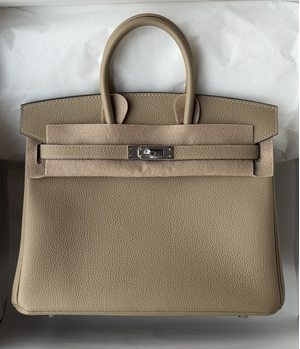 Birkin 25 Trench Togo PHW